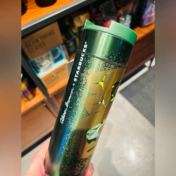 Starbucks Exclusive Alison Bremmer Abstract Design Stainless Steel Tumbler Cup - Picture 14 of 14